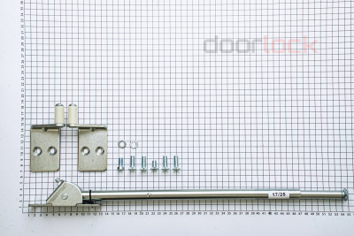 Синхронизатор закрывания ECO SCHULTE SR-Basis для 2-х створчатой двери