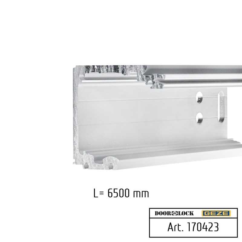 Ходовая шина GEZE ECdrive T2, L=6500 мм, EV1