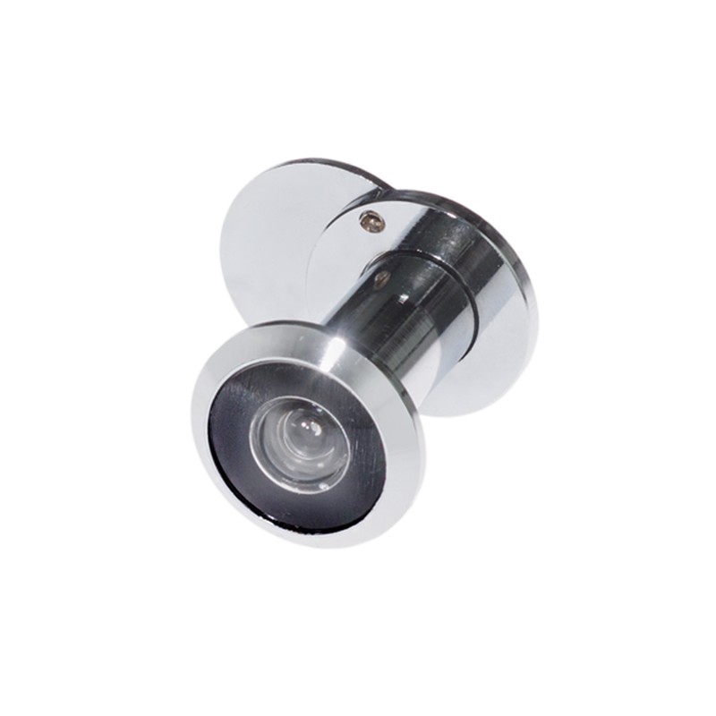 Глазок DOORLOCK VA16/50-75mm/200° CP, полированный хром