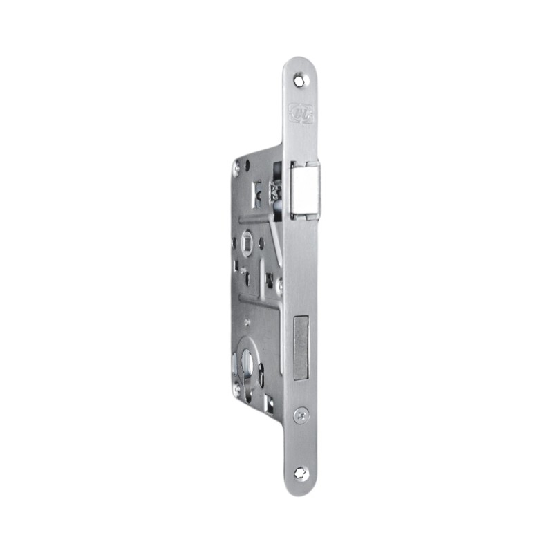 Замок дверной DOORLOCK 402, цилиндровый, матовый хром