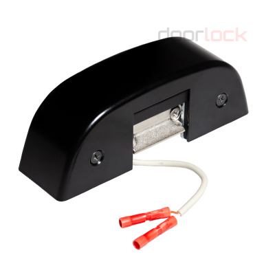 Защелка дверная электромеханическая для накладной антипаники DOORLOCK PD900, серебристая