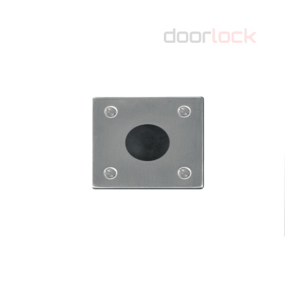 Кнопка напольного (ножного) выключателя (нержавеющая сталь + резиновая кнопка + пневмошланг 7 м, без механизма пневматического выключателя