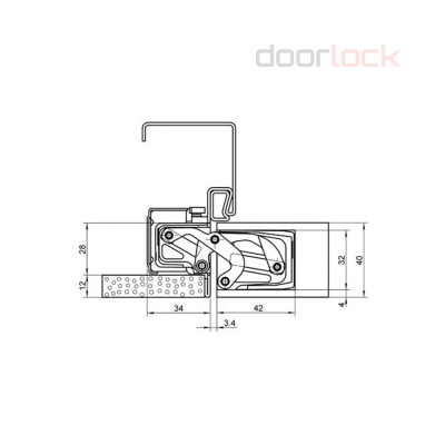 Петля скрытая SIMONSWERK Tectus TE 311 3D FVZ 40 F1