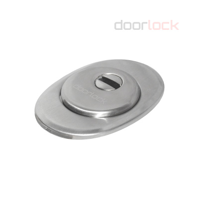 Броненакладка врезная декоративная 25 мм DOORLOCK DEF5025 SN