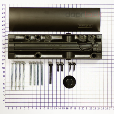 "Доводчик GEZE TS2000 NV BC EN2-4/5 серебристый"