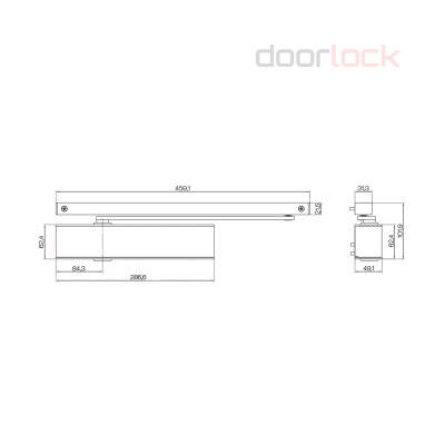 Доводчик ECO SCHULTE TS-61