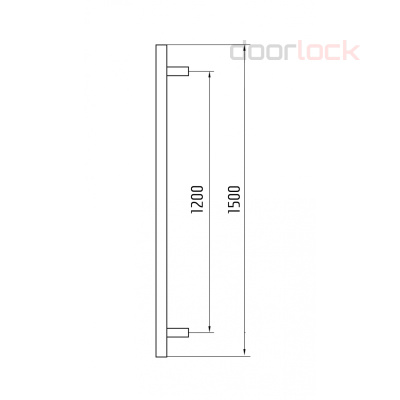 Ручка-скоба прямая DL PHS11