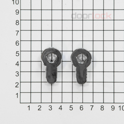 Вставка DOORLOCK DL CHC CP в отверстие для цилиндра под шток d8мм