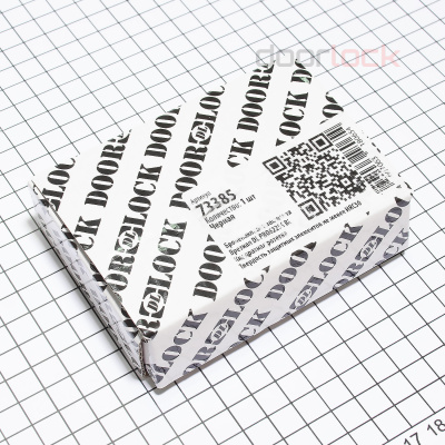 Броненакладка защитная врезная DL PRO6225S CP (полированный хром), квадратная розетка, HRC50